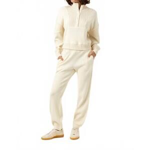 NEW SUNDAYS senette pullover sweater in winter white